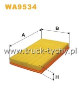 FILTR POWIETRZA VW FOX (5Z1, 5Z3)