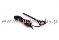 Antena samochodowa zewntrzna z wzmacniaczem 18cm