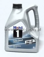 Olej 0W40 Mobil synthetic turbo diesel 4L