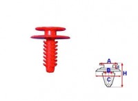 Spinka tapicerki d=6mm Alfa Romeo Fiat Lancia