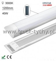 LAMPA LED 40W 120CM CIEPA 3000K 3550LM