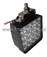 Lampa robocza 9-60V 16led 3070lm kwadratowa 