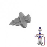 Spinka koek rozporowy Mitsubishi Suzuki d=7mm 