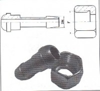 Zczka M16 na przewd 10 mm ( gwint wewntrzny)