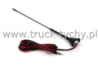 ANTENA SAMOCHODOWA ZEWNTRZNA 40cm wzmacniacz