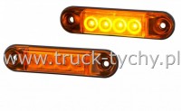 Lampa obrysowa 12/24V led ta typu slim