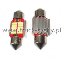 arwki 12/24V C5W rurka 31mm 10led canbus