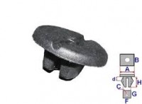 Kostka montaowa Ford Opel d=4mm