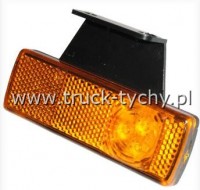 Lampa obrysowa 12/24V led pomaraczowa