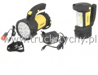 LAMPA WARSZTATOWA 15LED akumulatorowa 1000mAh