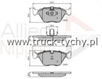 KLOCKI HAMULCOWE PRZD BMW, MG, ROVER