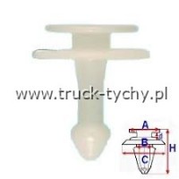Spinka tapicerki Fiat d=5,6mm