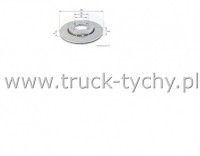 TARCZA HAMULCOWA PRZD SEAT, VW