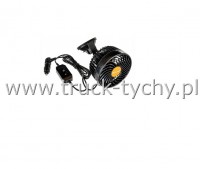 Wentylator samochodowy 24V z przyssawk na szyb