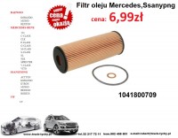 Filtr oleju Mercedes 1041800709