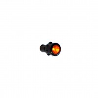 Lampka kontrolna led 12V pomaraczowa wypuka