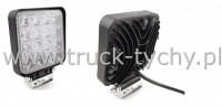 Lampa robocza 12-24V 16led 3840lm kwadratowa