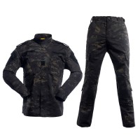 KOMPLET TAKTYCZNY SPODNIE I BLUZA SMILODONXLczarny