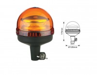 Lampa byskowa 12/24V LED na trzpie 45led