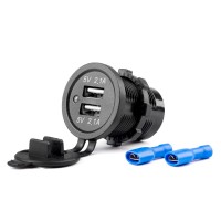 adowarka 12/24V4.2A  2 x usb do zabudowy