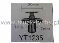 KOEK ROZPOROWY FI 7  11mm/20mm