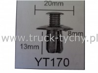 KOEK ROZPOROWY FI 8  13mm/20mm