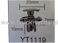 KOEK ROZPOROWY FI 7  10mm/20mm