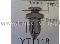 Koek rozporowy fi 9 12mm/15mm