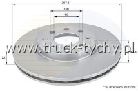 Tarcza hamulcowa przd Fiat, Opel