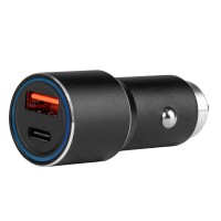 adowarka samochodowa 12/24V usb-c+usb 38W