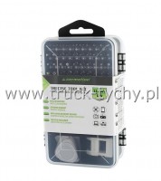 Zestaw precyzyjnych wkrtakw 117 elementw