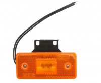 Lampa obrysowa 12/24v led pomaraczowa  wa