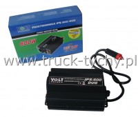 Przetwornica 12/24V-230V 300/600W