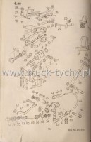 Rama podstawy fotela Tatra-815, Liaz, Karosa 