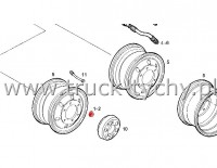 Nakrtka koa m18x1,5mm Iveco Eurocargo, Vw