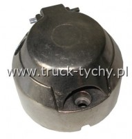 Gniazdo elektryczne 7pin 12V aluminiowe