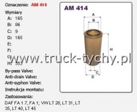 WKAD FILTRA POWIETRZA AVIA A31, IVECO, DAF, MAN