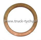 Uszczelka cu20x26x1,5mm miedziana
