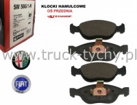 Klocki hamulcowe przd Fiat Brava, Bravo 77362269