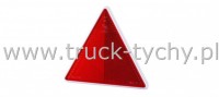 Trjkat odblaskowy 161x142mm biaa ramka