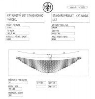 Resor Tatra 12 pir L=1540 mm Terrno Jamal tylny 