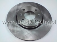 TARCZA HAMULCOWA PRZD NISSAN MICRA, NOTE/ RENAULT