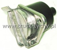 Gniazdko EURO ''N'' 24V aluminiowe - z bolcem