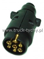 Wtyczka elektryczna 7pin 12V plastikowa