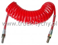 PRZEWD PNEUMATYCZNY SPIRALNY M16/6 m CZERWONY