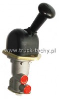 Zawr hamulca rcznego z rczk Iveco, Daf, Scania