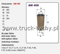 WKAD FILTRA POWIETRZA VOLVO F10, F12