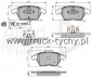 KLOCKI HAMULCOWE PRZD AUDI, SEAT, SKODA, VW