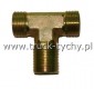 Trjnik metalowy 3 x M22 x 1,5 mm