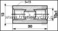 Zcze m10x1,00 - m10x1,00mm przewodu hamulca